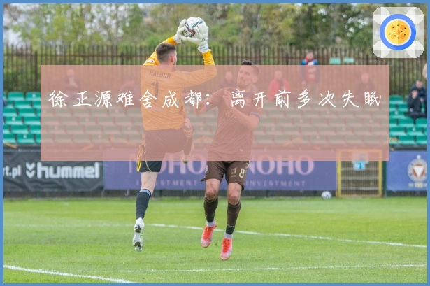 徐正源难舍成都：离开前多次失眠